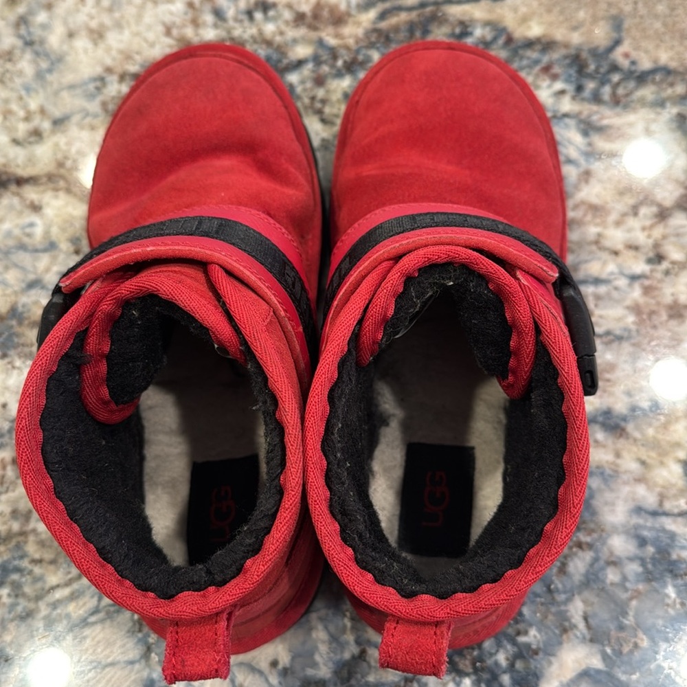 Excellent Condition Red Ugg Booties - image 3